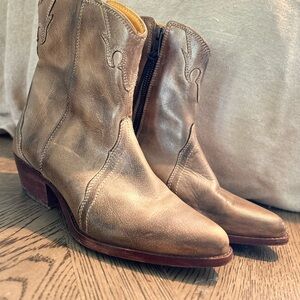 Free People Leather Ankle Boots